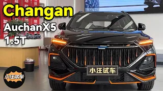 Changan Auchan X5 sports version Exterior and interior in depth experience very energetic#testdrive