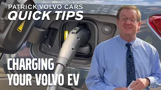 Charging Your Pure Electric Volvo (XC40 Recharge, C40 Recharge) | Quick Tips | Patrick Volvo Cars