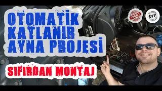 Otomatik Katlanır Ayna Projem BİTTİ !! Montaj Aşamaları #diy #psa #citroen #xsara #doityourself