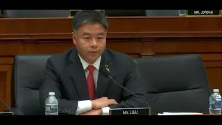 REP. LIEU REMARKS AT HOUSE JUDICIARY HEARING ON FAMILY SEPARATION