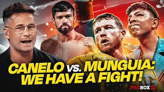 Canelo & Munguia make weight and we speak to someone who has fought both fighters, John Ryder.