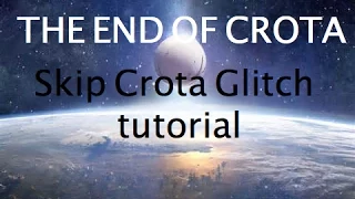 Destiny how to glitch out CROTA easy kill crota glitch tutorial!