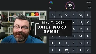 Gram Jam and other Daily Wordle-like games! - May 7, 2024