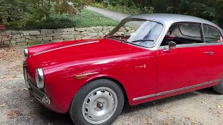 1960 Alfa Romeo Giulietta Sprint For Sale-Silent Walkaround 2