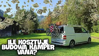 💰 Ile kosztuje budowa kamper van vana przeróbka VANLIFE zrób to sam jaki jest koszt budowy zrobienia