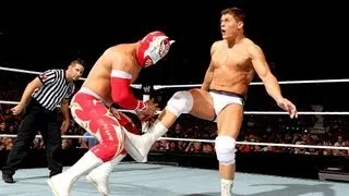 Rey Mysterio & Sin Cara vs. Cody Rhodes & Tensai: Raw, Sept. 3, 2012