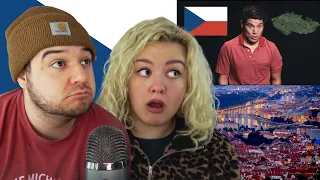 Geography Now! Czech Republic (Czechia) | COUPLE REACTION VIDEO