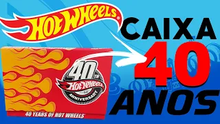 UNBOXING HOT WHEELS 40 YEARS ANNIVERSARY SET