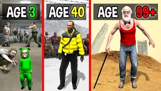 Survive 99 YEARS in A ZOMBIE APOCALYPSE in GTA 5!