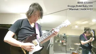 Sound Test BOSS GT1000+ORANGE Pedal Baby100+Marshall 1960A