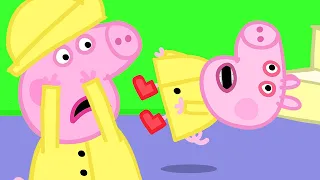 Oh No, George Pig's Boo Boo Moment | George Catches a Cold