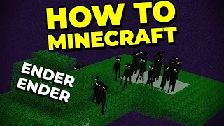 How To Build an Enderman  and Unlimited XP Farm in 1.16!! - How to Minecraft #29