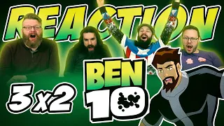 Ben 10 3x2 REACTION!! "Ben 10,000"