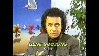 KISS - Gene Simmons interview on Hollywood Insider - 1987