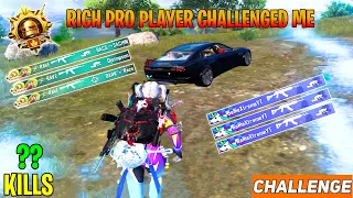 😱OMG !! THIS MAX RP RICH PRO PLAYER POKED & CHALLENGED ME & BLOODRAVEN X-SUIT IN BGMI