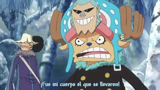 One piece chopper (franky) se descontrola xD