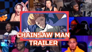 Chainsaw Man Official Trailer Reaction Mashup Mappa 2021