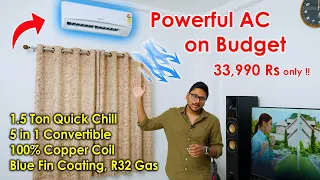 Super AC on Budget... Hisense 1.5 Ton Inverter AC with Auto Clean 2023 Model 🤩