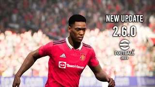 Efootball 2023 - Man United vs Liverpool New Update Version 2.6.0 | PC