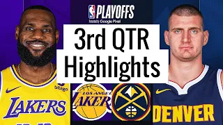 LA Lakers vs Denver Nuggets Game 2 Full Highlights 3rd QTR | Apr 22 | NBA Playoff 2024