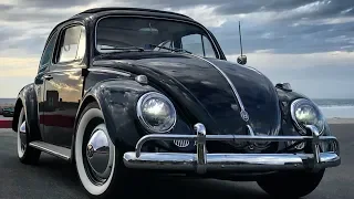 All-electric vintage VW Beetle with Tesla batteries.