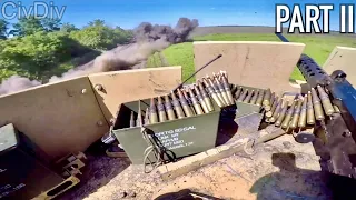 GoPro | Artillery Chases Western Volunteer in MRAP Southern Ukraine