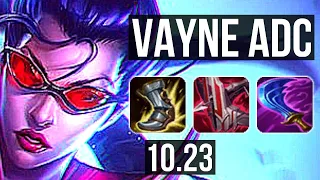 VAYNE & Leona vs MISS FORTUNE & Brand (ADC) (DEFEAT) | 2.9M mastery, 10/2/4 | EUW Diamond | v10.23