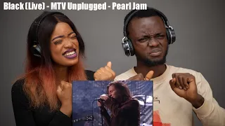 OUR FIRST TIME HEARING Black (Live) - MTV Unplugged - Pearl Jam REACTION!!!😱