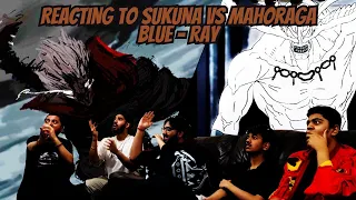 ONE OF THE BEST FIGHTS!?! | Reacting To Sukuna Vs Mahoraga Blu-Ray Version | TMC
