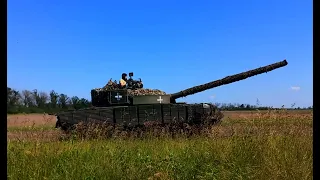 Трофейний Т-80БВ в руках танкістів ДШВ ЗСУ