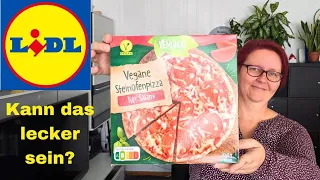 Vegane Salamipizza von Vemondo aus dem Lidl - Kann das lecker sein?