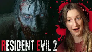 First time playing RESIDENT EVIL 2 / Leon [Part 1]