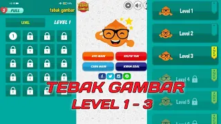 JAWABAN TEBAK GAMBAR LEVEL 1-3 || NOPUSS