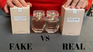 Fake vs Real Elie Saab Le Parfum 90 ML
