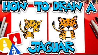 How To Draw A Cartoon Jaguar