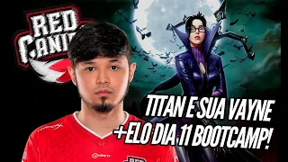 TITAN LANÇOU ATE A VAYNE NA EUROPA + ELO DIA 11! BOOTCAMP WORLDS 2021!