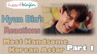 Hyun Bin's Reaction UNSEEN VIDEOS No Plastic Surgery Most Handsome Korean Actor #HyunBin #CaptainRi