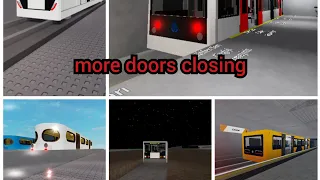 roblox train door closing compilation even though I see no point in doing this anymore