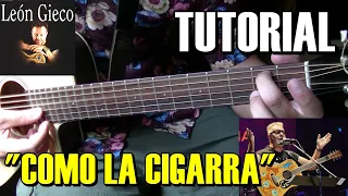 COMO TOCAR "Como la cigarra" de León Gieco (María Elena Walsh) | Tutorial guitarra acústica/criolla