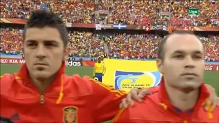 Anthem of Spain vs Switzerland (FIFA World Cup 2010)