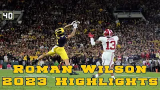 Roman Wilson 2023 Highlights