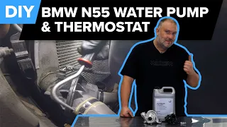 BMW F15 X5 Water Pump & Thermostat Replacement DIY N55 (2012-2019 BMW X5, X6, 335i, M235i)