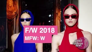 Versace Fall/Winter 2018 Women's Runway Show | Global Fashion News