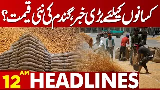 Breaking Development About Wheat Prices | Lahore News Headlines 12 AM | 25 April 2024