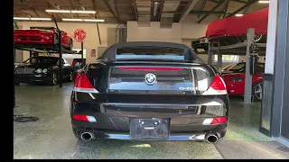 2005 BMW 645ci Revving Exhaust 6 Speed Manual Convertible