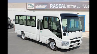 Toyota Coaster High-Roof 2.7L Petrol 23-Seater 3-Point Seatbelts 2019 Model