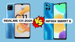 Realme C11 2021 VS Infinix Smart 6