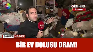 Çöp evden yükselen feryat!