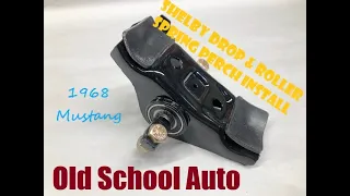 Shelby UCA Drop & Roller Spring Perch Install - 1968 Mustang Coupe