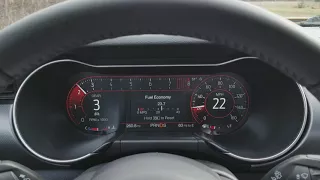 2018 mustang GT 40mph roll